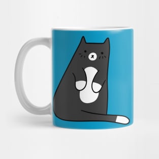 Cute Tuxedo Kitty Mug